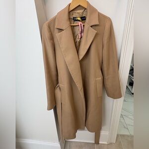 Zara Camel Women's Trench Coat